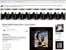 Tablet Screenshot of blackxnoise.bandcamp.com