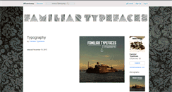 Desktop Screenshot of familiartypefaces.bandcamp.com