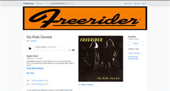 Desktop Screenshot of freerider.bandcamp.com