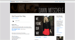 Desktop Screenshot of dawnmitschele.bandcamp.com