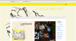 Desktop Screenshot of lakesigns.bandcamp.com