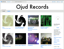 Tablet Screenshot of ojudrecords.bandcamp.com