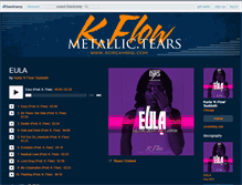 Tablet Screenshot of kflow.bandcamp.com