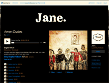 Tablet Screenshot of jane.bandcamp.com