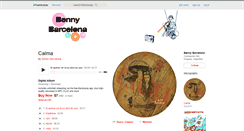 Desktop Screenshot of bennybarcelona.bandcamp.com
