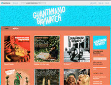 Tablet Screenshot of guantanamobaywatch.bandcamp.com