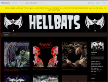 Tablet Screenshot of hellbats.bandcamp.com