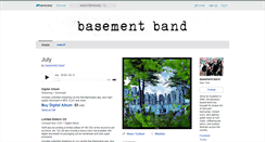 Desktop Screenshot of basementband.bandcamp.com