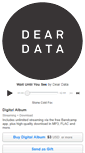Mobile Screenshot of deardata.bandcamp.com