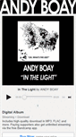 Mobile Screenshot of andyboay.bandcamp.com