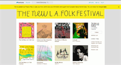 Desktop Screenshot of lafolkfest.bandcamp.com