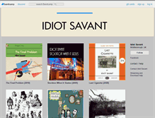 Tablet Screenshot of idiotsavantband.bandcamp.com