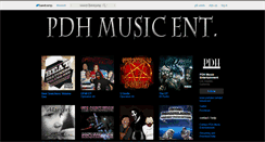 Desktop Screenshot of pdhmusicent.bandcamp.com