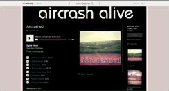 Desktop Screenshot of aircrash-alive.bandcamp.com