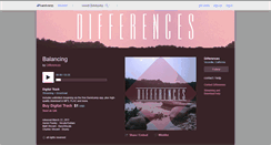 Desktop Screenshot of differences.bandcamp.com