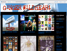 Tablet Screenshot of gingerwildheart.bandcamp.com