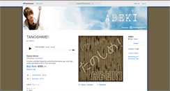 Desktop Screenshot of abeki.bandcamp.com
