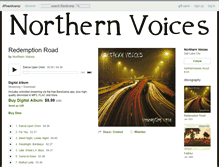 Tablet Screenshot of northernvoices.bandcamp.com