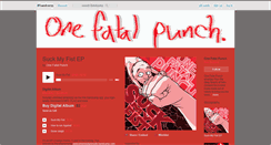 Desktop Screenshot of onefatalpunch.bandcamp.com