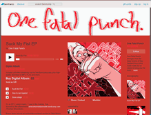 Tablet Screenshot of onefatalpunch.bandcamp.com
