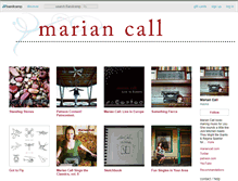 Tablet Screenshot of mariancall.bandcamp.com