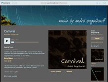 Tablet Screenshot of andree.bandcamp.com