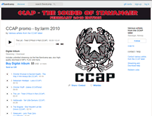 Tablet Screenshot of ccap-promo.bandcamp.com