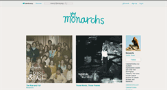 Desktop Screenshot of monarchsfamily.bandcamp.com