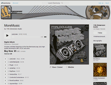 Tablet Screenshot of 11thdimensionaudio.bandcamp.com