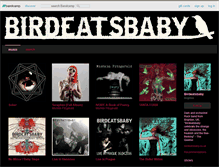 Tablet Screenshot of birdeatsbaby.bandcamp.com