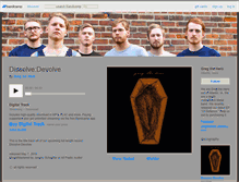 Tablet Screenshot of gregthehero.bandcamp.com