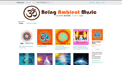 Desktop Screenshot of beingambientmusic.bandcamp.com