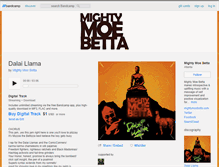 Tablet Screenshot of mightymoebetta.bandcamp.com