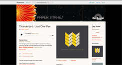 Desktop Screenshot of papersnakes.bandcamp.com