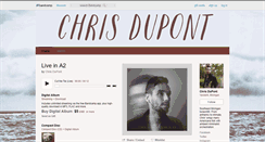 Desktop Screenshot of chrisdupont.bandcamp.com