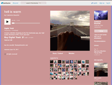 Tablet Screenshot of cameronboucher.bandcamp.com