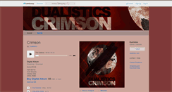 Desktop Screenshot of dualistics.bandcamp.com