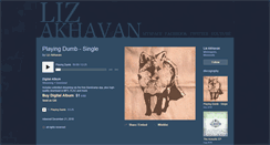 Desktop Screenshot of lizakhavan.bandcamp.com