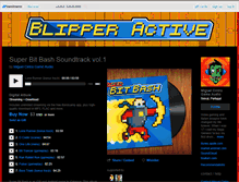Tablet Screenshot of blipperactive.bandcamp.com