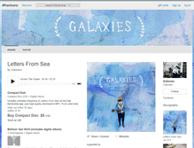 Tablet Screenshot of galaxies.bandcamp.com