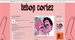 Desktop Screenshot of bebopcortez.bandcamp.com