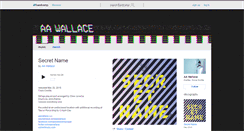 Desktop Screenshot of aawallace.bandcamp.com