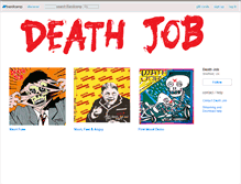 Tablet Screenshot of deathjob.bandcamp.com