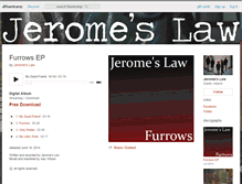 Tablet Screenshot of jeromeslaw.bandcamp.com