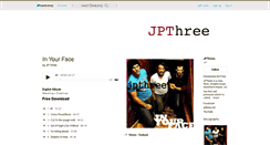 Desktop Screenshot of jpthree.bandcamp.com