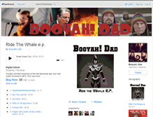 Tablet Screenshot of booyahdad.bandcamp.com