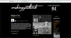 Desktop Screenshot of makingyouthink.bandcamp.com