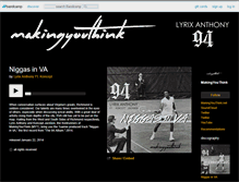 Tablet Screenshot of makingyouthink.bandcamp.com