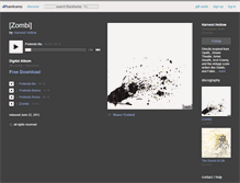 Tablet Screenshot of harvesthollow.bandcamp.com