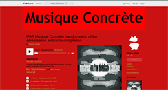 Desktop Screenshot of ifarmusiqueconcretecompilation.bandcamp.com